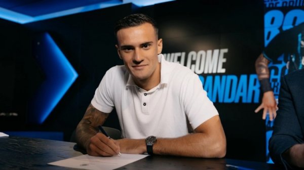 官方：布鲁日与A-斯坦科维奇签约至2029年，转会费1000万欧