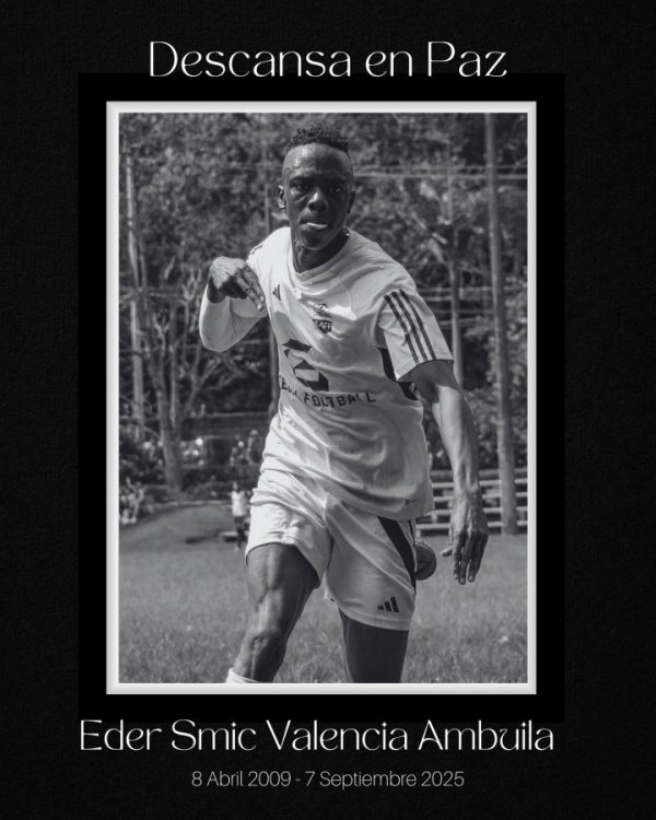 悲剧！16岁哥伦比亚新星遭遇车祸离世，原本下周就将加盟纽约红牛