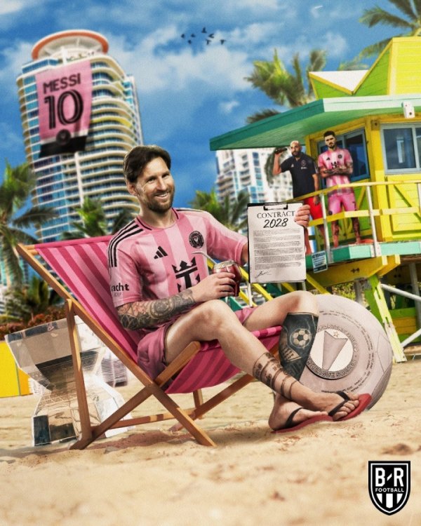 ESPN记者：38岁梅西与迈阿密国际续约至2028年！