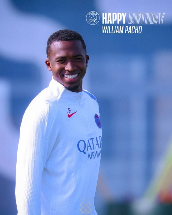 巴黎官方祝帕乔24岁生日快乐，去年4000万欧加盟已斩获5冠